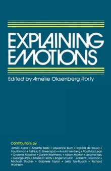 Explaining Emotions