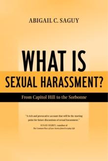 What Is Sexual Harassment? : From Capitol Hill to the Sorbonne