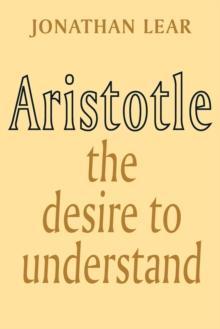 Aristotle : The Desire to Understand