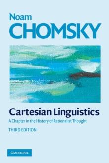 Cartesian Linguistics : A Chapter in the History of Rationalist Thought