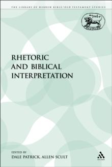 Rhetoric and Biblical Interpretation