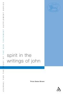 Spirit in the Writings of John : Johannine Pneumatology in Social-Scientific Perspective