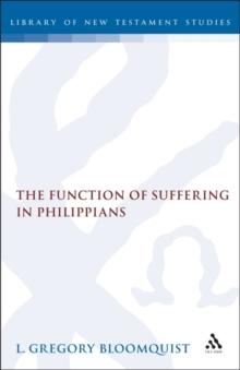 The Function of Suffering in Philippians