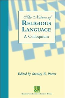 Nature of Religious Language : A Colloquium