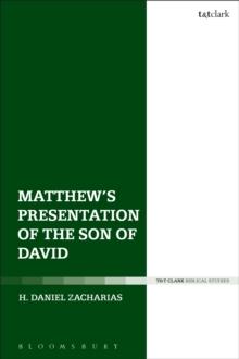 Matthews Presentation of the Son of David