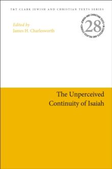 The Unperceived Continuity of Isaiah