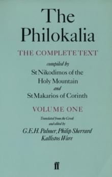 The Philokalia Vol 1