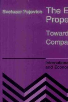 The Economics of Property Rights : Towards a Theory of Comparative Systems