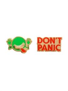 Hitchhiker's Guide to the Galaxy Enamel Pin Set