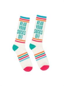 Read Your Socks Off Gym Socks - Large