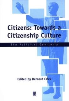 Citizens : Towards a Citizenship Culture