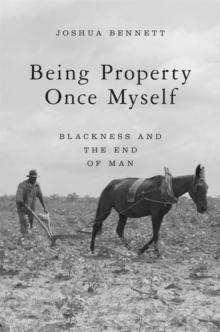 Being Property Once Myself : Blackness and the End of Man