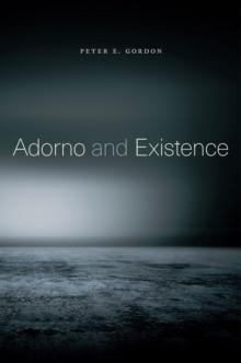 Adorno and Existence