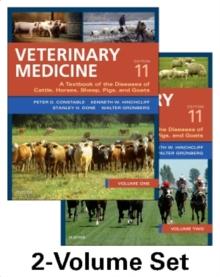 Veterinary Medicine : A textbook of the diseases of cattle, horses, sheep, pigs and goats - two-volume set