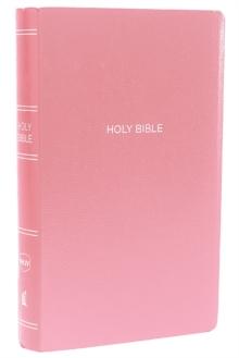 NKJV, Gift and Award Bible, Leather-Look, Pink, Red Letter, Comfort Print : Holy Bible, New King James Version