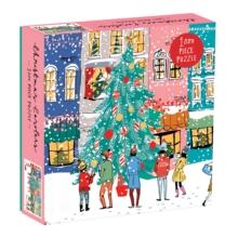 Christmas Carolers Square Boxed 1000 Piece Puzzle