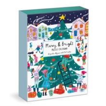 Louise Cunningham Merry and Bright 12 Days of Christmas Advent Puzzle Calendar