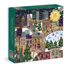 Joy Laforme Sparkling City 1000 Piece Foil Puzzle In a Square Box