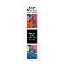 Andy Warhol Flowers Magnetic Bookmarks