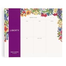 Liberty Margaret Annie Weekly Notepad