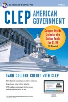 CLEP(R) American Government Book + Online