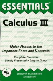 Calculus III Essentials