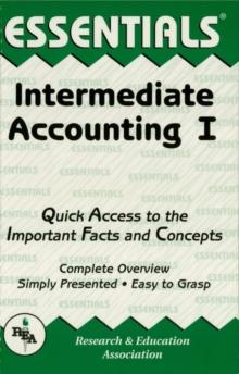 Intermediate Accounting I Essentials