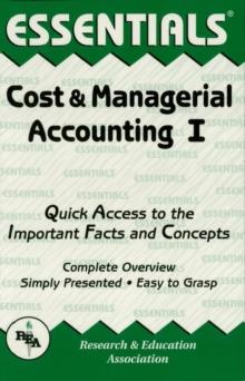 Cost & Managerial Accounting I Essentials