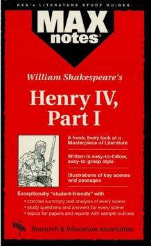 Henry IV, Part I (MAXNotes Literature Guides)