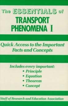 Transport Phenomena I Essentials