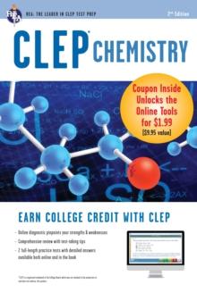 CLEP(R) Chemistry Book + Online