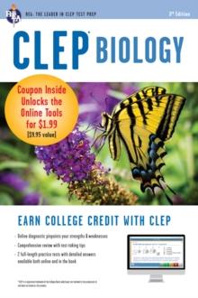 CLEP(R) Biology Book + Online