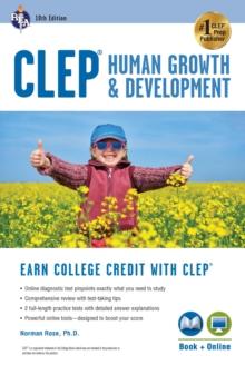 CLEP(R) Human Growth & Development, 10th Ed., Book + Online