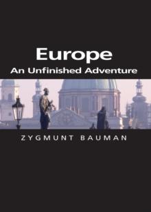 Europe : An Unfinished Adventure