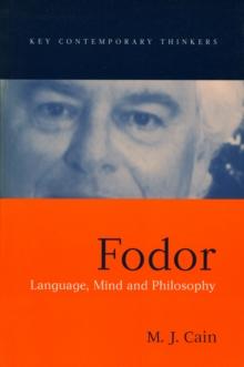 Fodor : Language, Mind and Philosophy