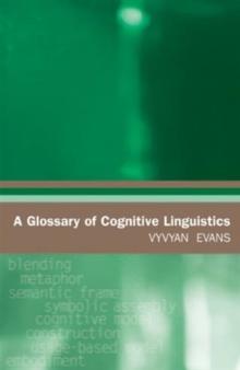 A Glossary of Cognitive Linguistics