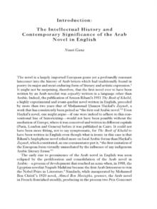 The Edinburgh Companion to the Arab Novel in English : The Politics of Anglo Arab and Arab American Literature and Culture