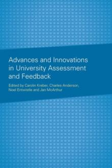 Advances and Innovations in University Assessment and Feedback