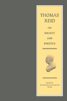 Thomas Reid on Society and Politics