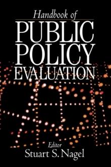 Handbook of Public Policy Evaluation