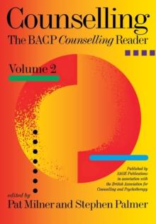 Counselling : The BACP Counselling Reader