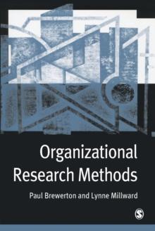 Organizational Research Methods : A Guide for Students and Researchers