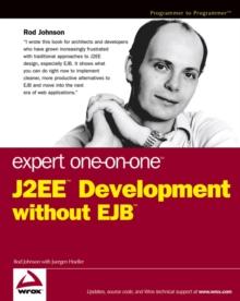 Expert One-on-One J2EE Development without EJB