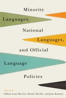 Minority Languages, National Languages, and Official Language Policies