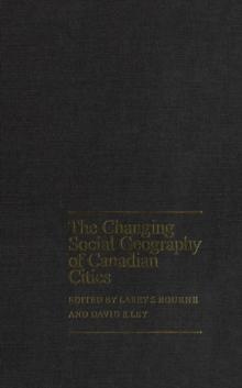 Changing Social Geography of Canadian Cities