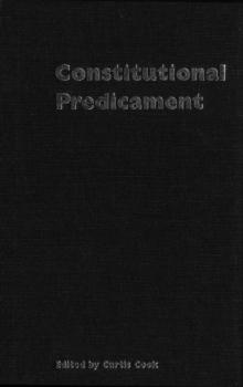 Constitutional Predicament : Canada after the Referendum of 1992