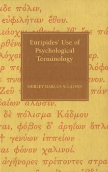 Euripides' Use of Psychological Terminology