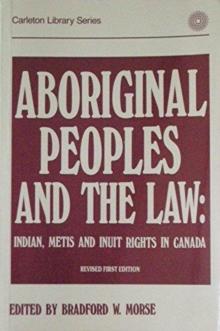 Aboriginal Peoples and the Law