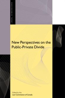 New Perspectives on the Public-Private Divide