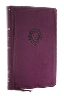 NKJV, Thinline Bible Youth Edition, Leathersoft, Purple, Red Letter, Comfort Print : Holy Bible, New King James Version